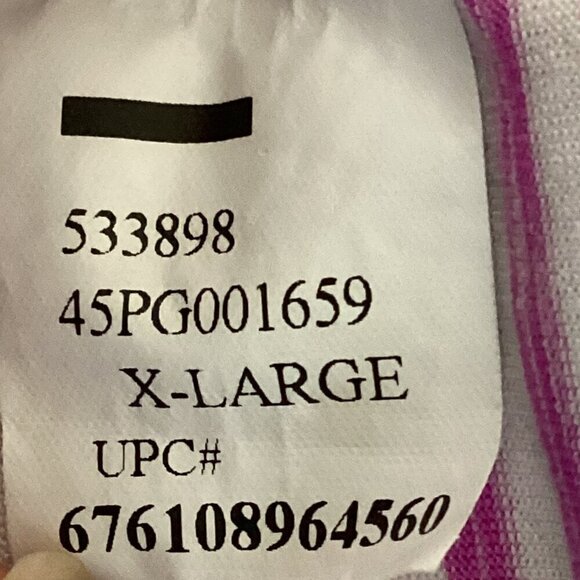 IZOD GOLF with Stretch Short Sleeve Striped Polo Shirt Men's Sz XL #219M - Picture 6 of 6